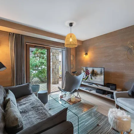 Cosy A Rochebrune, Piscine Et Parking - Fr-1-569-58 * Megève